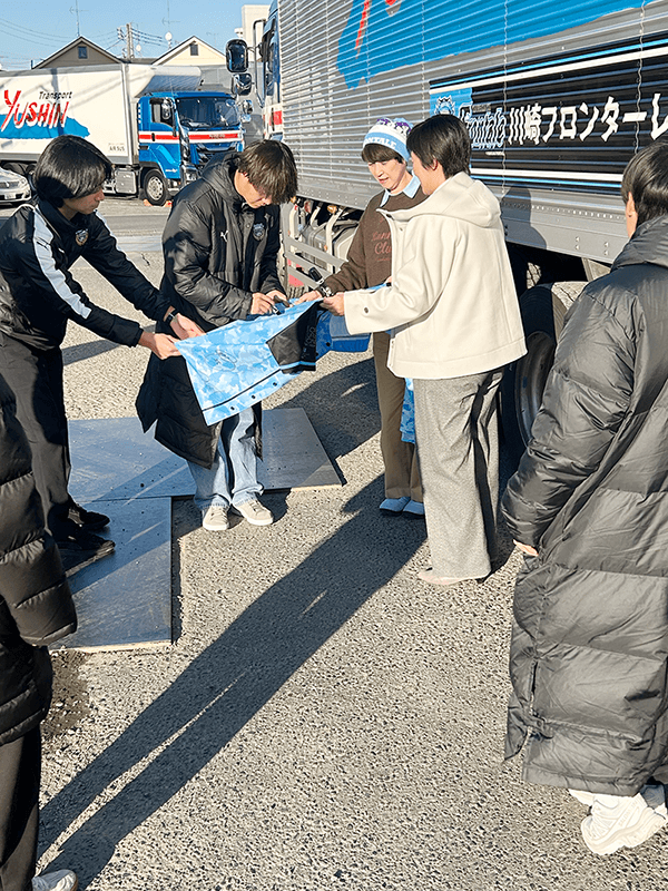 川崎フロンターレの2026川崎商店街回り